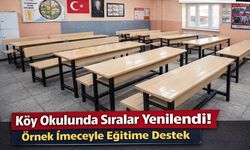 Dinar Haber: Köy okulu için örnek dayanışma