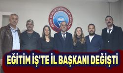 Eğitim İş Afyonkarahisar Şubesinde İl Başkanı değişti!..