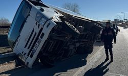 Afyon Kızılören'de kaza, 2 yaralı