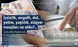 İşsizlik, engelli, dul, yetim, yaşlılık, stajyer maaşları ne oldu?..