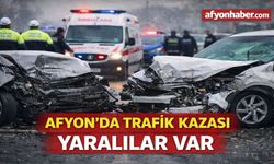 Çay'da otomobil takla attı, sürücü yaralandı