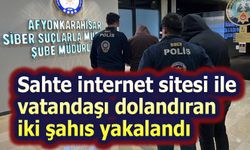 Sahte internet sitesi kurarak vatandaşı dolandırdılar