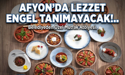 Görme engelli kadınlar Afyon'da mutfak şovu yapacak