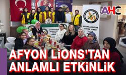 Afyon Zafer Lions Kulübü'nden PKU'lu çocuklara anlamlı destek