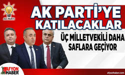 Üç milletvekili daha AK Parti'ye katılacak