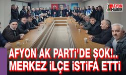AK Parti Merkez İlçe Yönetimi istifa etti