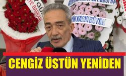 Tek aday Cengiz Üstün yeniden seçildi