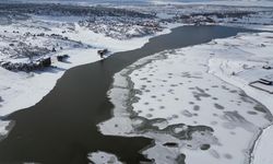 Donan Emre Gölü'nden görüntüler