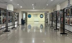 “Filistin için Empati Sergisi” AKÜ’de sergilendi