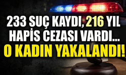 233 suç kaydı, 216 yıl hapis cezası vardı, yakalandı!..
