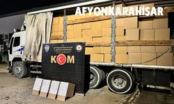 Bir kamyon makaron ele geçirildi!..