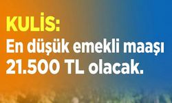 En düşük emekli maaşı 21.500 TL oluyor!..