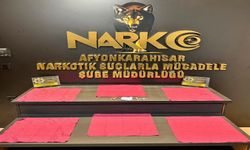 Köyde uyuşturucu madde yakalandı