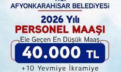 Afyonkarahisar Belediyesinde en düşük maaş 40 bin TL!..