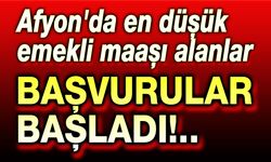 Emekliler müjde: Başvurular bugün başlıyor