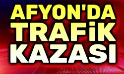 Afyon'da otomobil şarampole devrildi, 2 kişi yaralandı