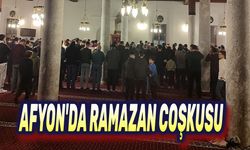 Afyon'da Ramazan coşkusu