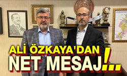 Ali Özkaya'dan net mesaj: Arkandayım