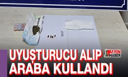 Uyuşturucu kullanıp araba süren şahıs suçüstü yakalandı