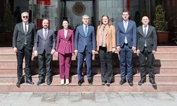 Vali Aktaş'tan Başkan Burcu Köksal'a ziyaret