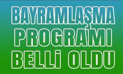 Afyon'da protokol bayramlaşma programı