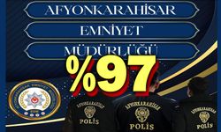 Afyon'da hırsızlık olaylarında yüzde 97 başarı!..
