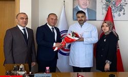 Afyon Türk Sağlık-Sen'den Tıp Bayramı ziyaretleri