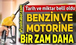 Motorine ve benzine yine zam bekleniyor!..