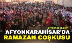Afyonkarahisar'da Ramazan coşkusu devam ediyor