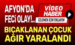 Afyon'da feci olay!.. İşte şok video haber!..