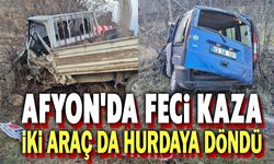 Afyon Şuhut'ra feci kaza, 1 kişi öldü