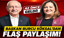 Başkan Burcu Köksal'dan flaş paylaşım!..