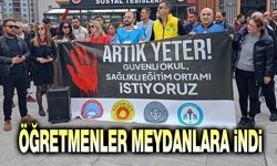 Afyon'da eğitim sendikaları meydanlara indi
