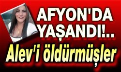 Afyon'da yaşandı: İnntihar dendi, cinnayet çıktı!..