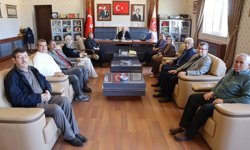 Muhtarlardan Başkan Siper’e hayırlı olsun ziyareti