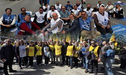 Ankara'daki eylemlere Afyon'dan katıldılar