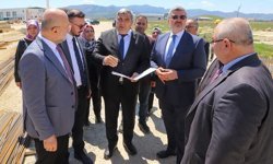 AK Parti Heyeti, Çetinkaya TOKİ Ortaokulu inşaatında