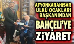 Başkan Mesut Çetinkaya, Devlet Bahçeli'yi ziyaret etti