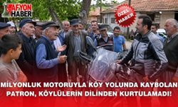 Milyonluk Motoruyla Köy Yolunda Kaybolan Patron, Köylülerin Dilinden Kurtulamadı!
