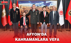 Afyon’da Kahramanlara Vefa