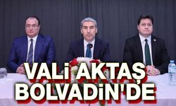 Vali Aktaş, Bolvadin'de
