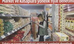 Market ve kasaplara yönelik denetim gerçekleştirildi