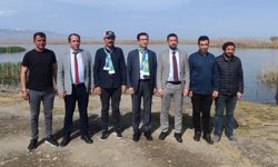 Eber Gölü ve Akarçay’da inceleme yapıldı