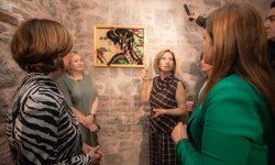 Efsanelerle İpek Sergisi Afyonkarahisar'da açıldı