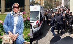 Öğrencilerini korumak için kendisini siper etti