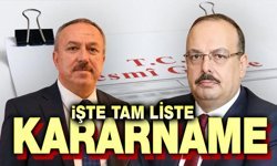 İçişleri Bakanlığında yeni atamalar!.. İşte tam liste