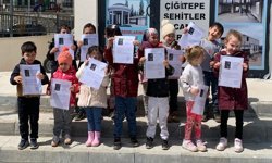 Minik Kur’an Kursu öğrencilerinden anlamlı etkinlik