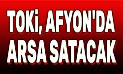 TOKİ, Afyon'da 15 arsa satacak