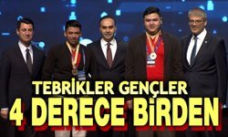 TÜBİTAK Finallerinde 4 derece birden