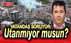 VATANDAŞ SORUYOR UTANMIYOR MUSUN?..